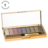 Fashion eyeshadow palette 9 colors matte eyeshadow palette glitter eye shadow makeup nude makeup set